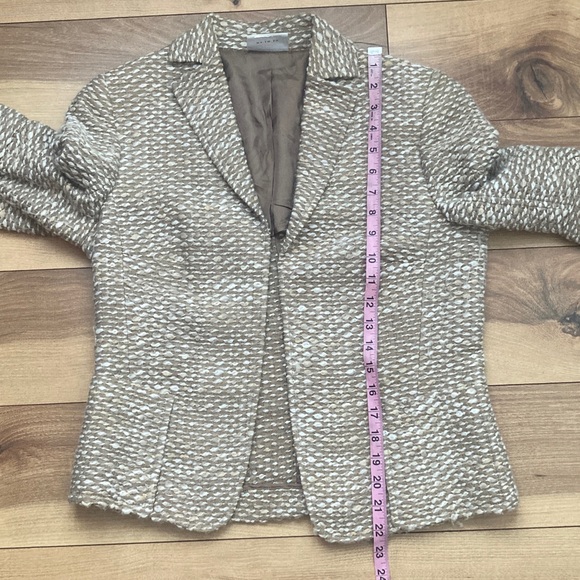 Akris Punto Tan Textured Blazer - Picture 8 of 10